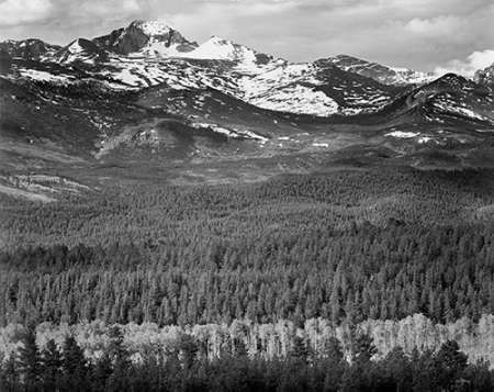 Longs Peak from Road, Rocky Mountain National Park, Colorado, 1941