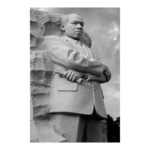 Martin Luther King, Jr. Memorial, Washington, D.C. - Black and White Variant