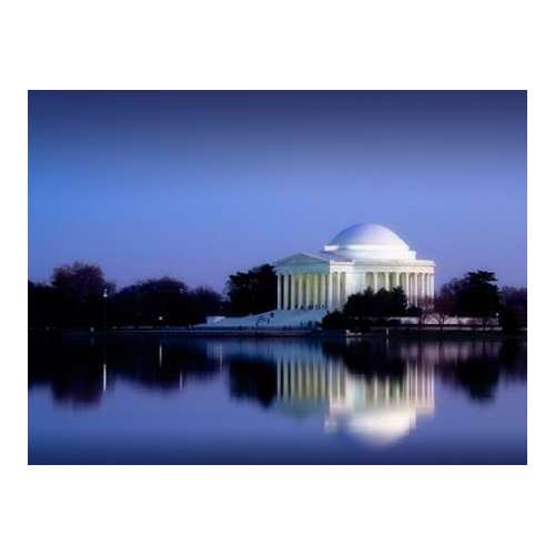 Jefferson Memorial, Washington, D.C. Number 2 - Vintage Style Photo Tint Variant