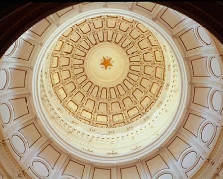 The Texas Capitol Dome, Austin Texas