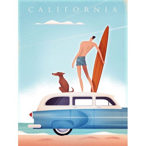 Wickstrom, Martin 아티스트의 California Surf 작품