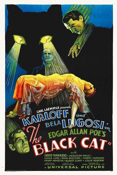 Black Cat Poster,  1934