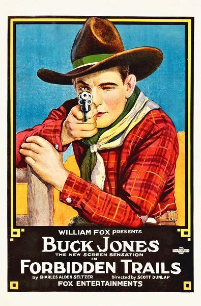 Buck Jones, Forbiden Trails,  1920