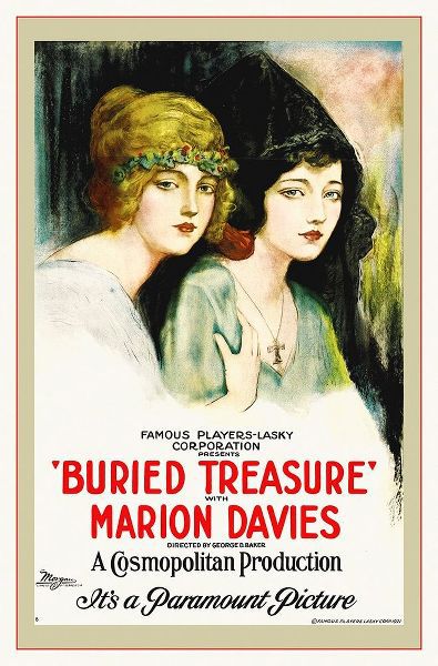 Buried Treasure, Marion Davies,  1922