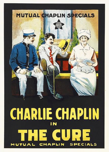 Chaplin, Charlie -The Cure poster