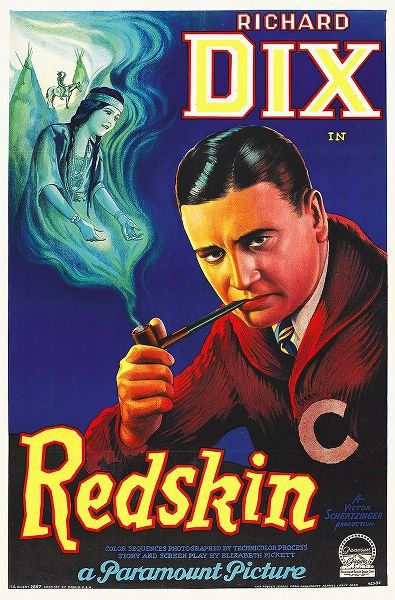 Richard Dix, Redskin Ad, 1926