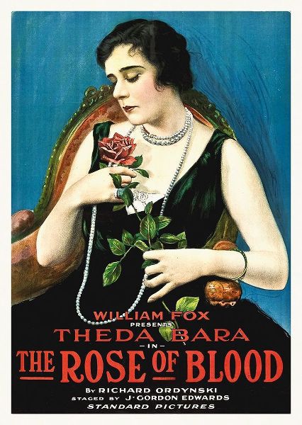 Theda Bara, The Rose of Blood,  1917