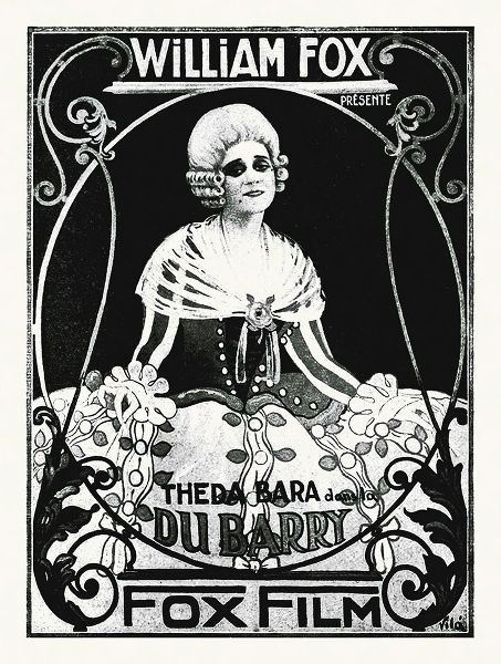 Theda Bara La Du Barry French Poster