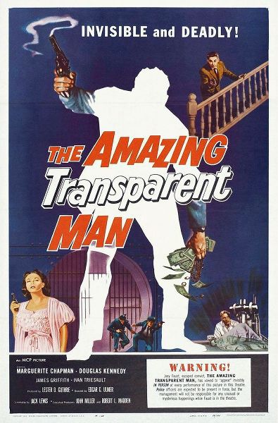 Amazing Transparent Man, 1959