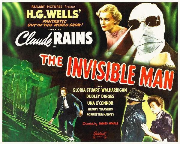 Claude Raines In The Invisible Man