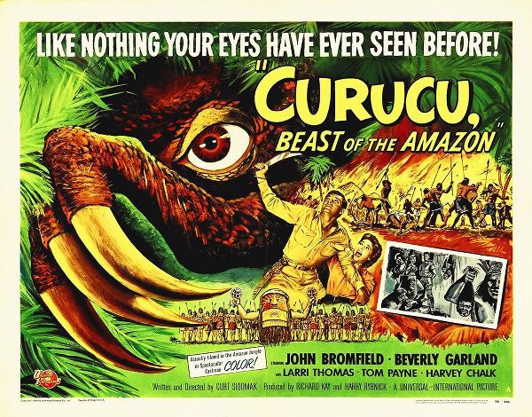 Curucu, Beast Of The Amazon, 1956