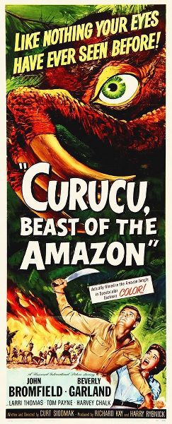Curucu, Beast Of The Amazon, 1956 - Tall