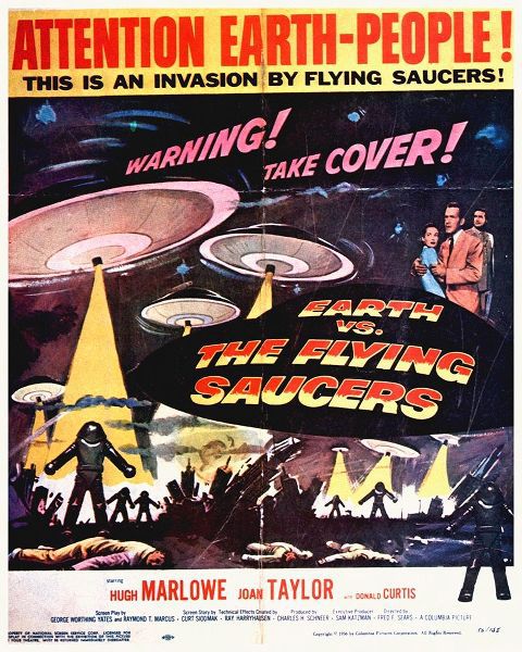 Earth Vs The Flying Saucers