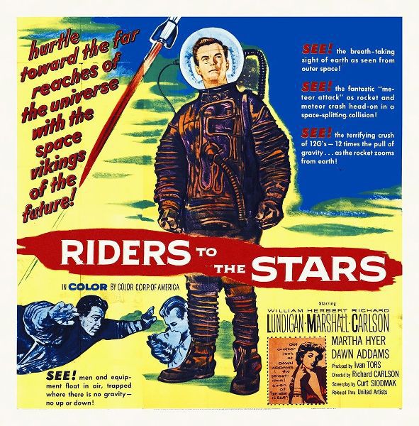 Riders To The Stars, 1954