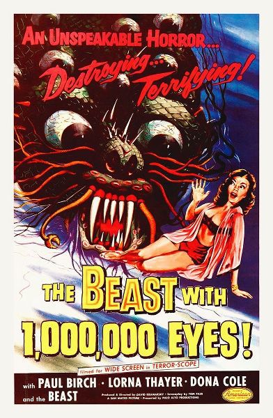 The Beast With 1,000,000 Eyes, 1955