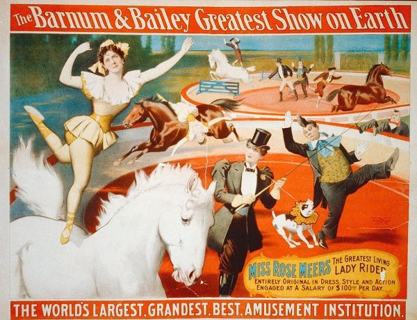 The Barnum and Bailey Greatest Show On Earth - Miss Rose Meers, The Greatest Living Lady Rider - 189