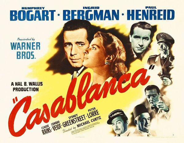 Casablanca  Poster