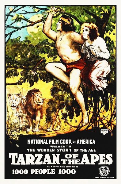 Tarzan of The Apes - 1915