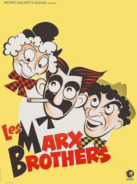 Marx Brothers - Cartoon - Stock