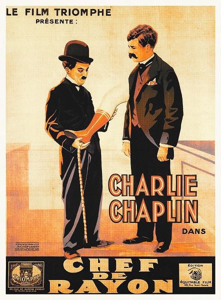 Charlie Chaplin - French - The Floorwalker, 1916