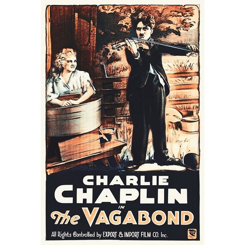Charlie Chaplin - French - The Vagabond, 1916