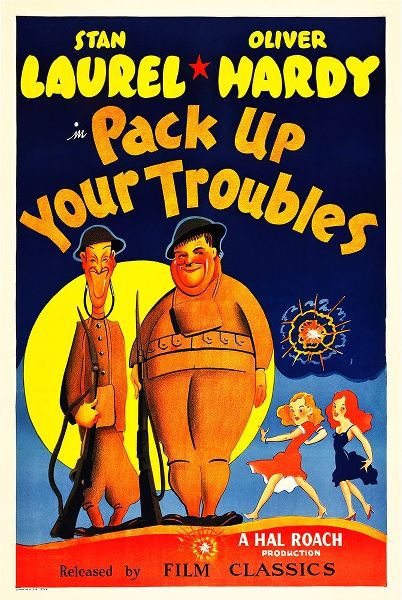 Laurel and Hardy - Pack Up Your Troubles, 1932