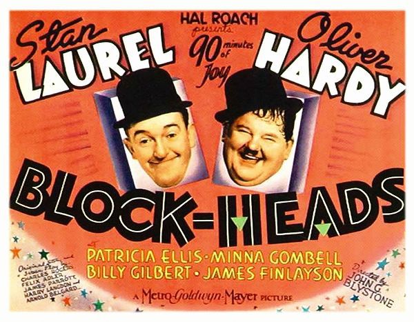 Laurel and Hardy - Block-Heads, 1938