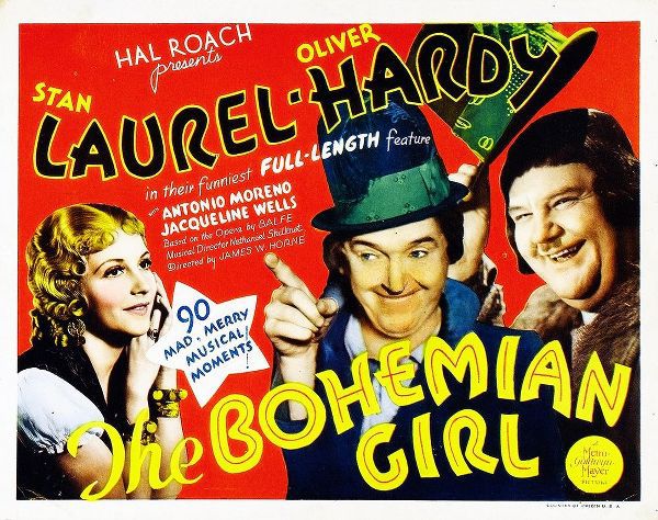 Laurel and Hardy - Bohemian Girl, 1936