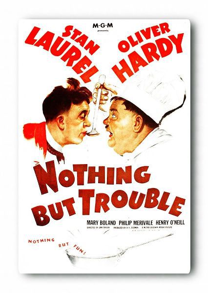 Laurel and Hardy - Nothing But Trouble, 1944