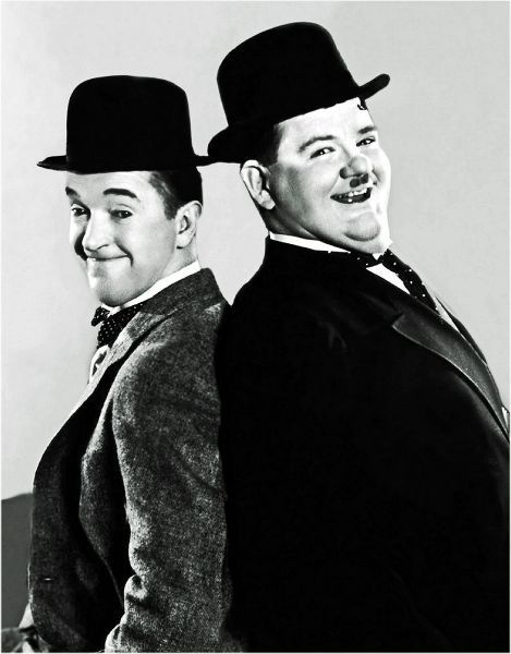 Laurel and Hardy - Portrait, 1933