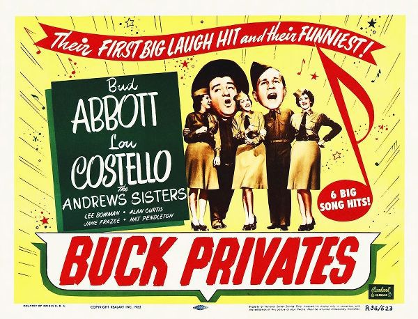 Abbott and Costello - Buck Privates
