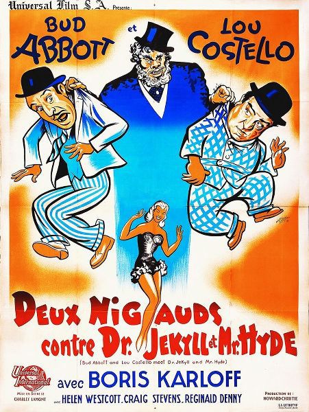 Abbott and Costello - French - Dr Jekyll And Mr Hyde