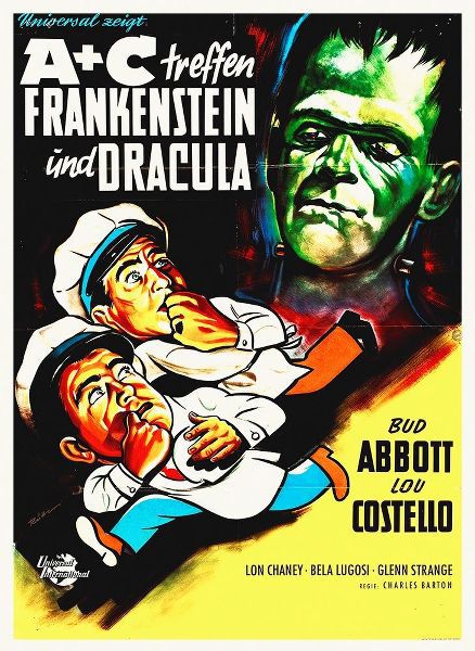 Abbott and Costello - German - Frankenstein And Dracula