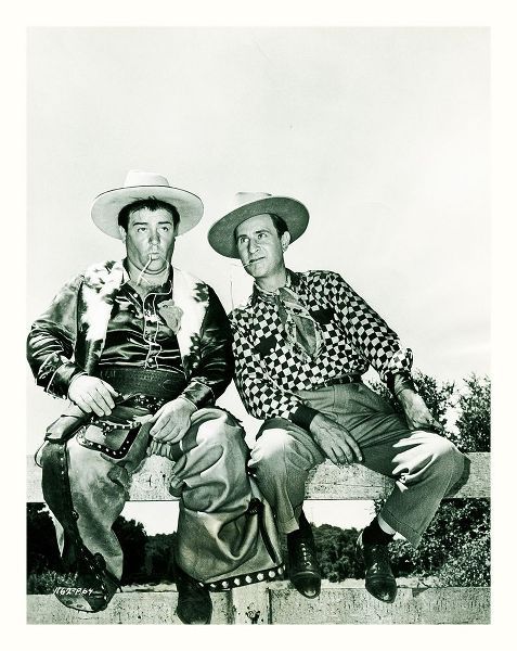 Abbott and Costello - Promotional Still - Ride Em Cowboy