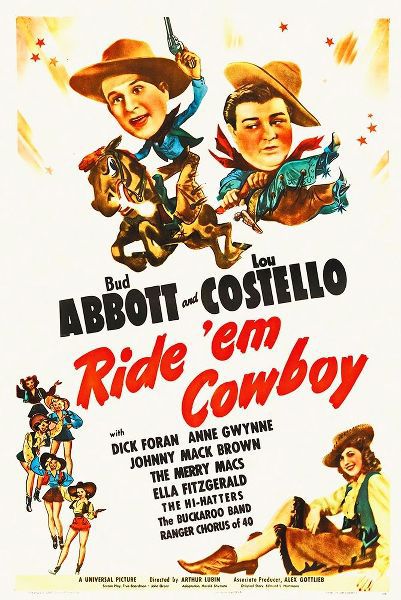 Abbott and Costello - Ride Em Cowboy
