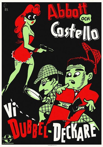 Abbott and Costello - Swedish - Who Done It