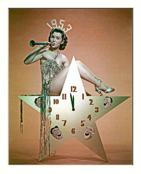 Happy New Year 1953 - Debbie Reynolds