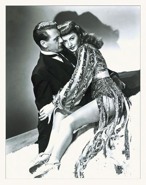 Ball of Fire - Promotional Still - Gart Cooper and Barbara Stanwyck
