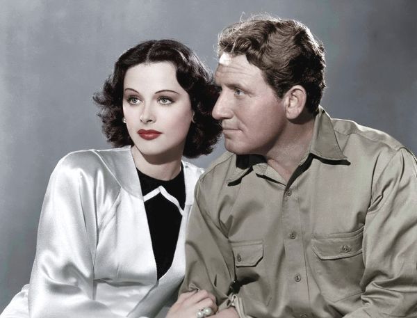 Spencer Tracy with Hedy Lamarr - Boom Town