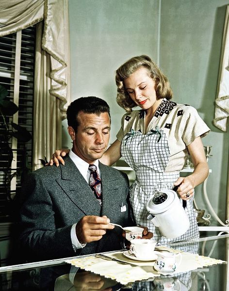 Dick Powell and June Allyson