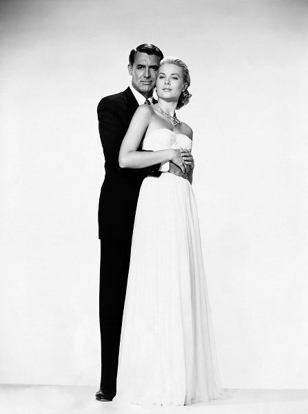 Cary Grant with Grace Kelly