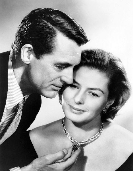 Cary Grant with Ingrid Bergman