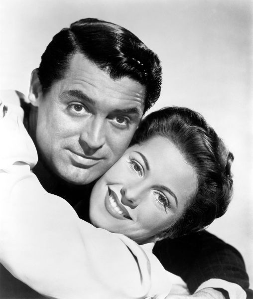 Cary Grant with Joan Fontaine - Suspicion