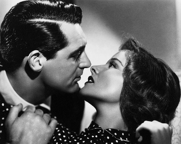 Cary Grant with Katherine Hepburn - Bringing Up Baby