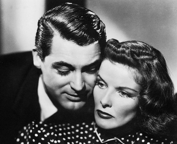Cary Grant with Katherine Hepburn - Bringing Up Baby