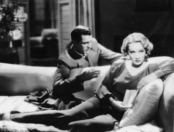 Cary Grant with Marlene Dietrich - Blonde Venus