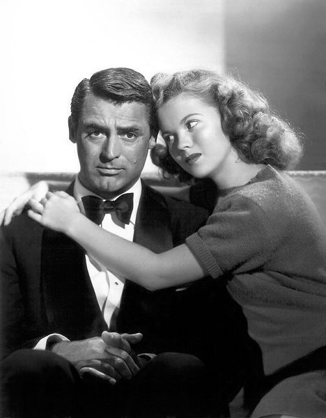 Cary Grant with Shirley Temple - The Bachelor and the Bobby-Soxer