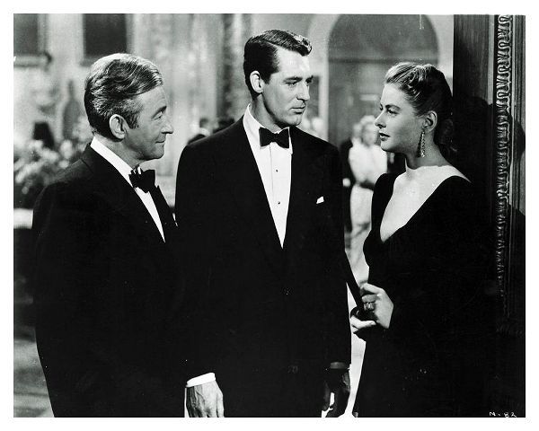 Cary Grant, Claude Rains and Ingrid Bergman - Notorious
