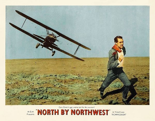 North by Northwest - Lobby Card