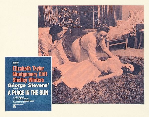 Elizabeth Taylor - A Place in the Sun - Lobby Card